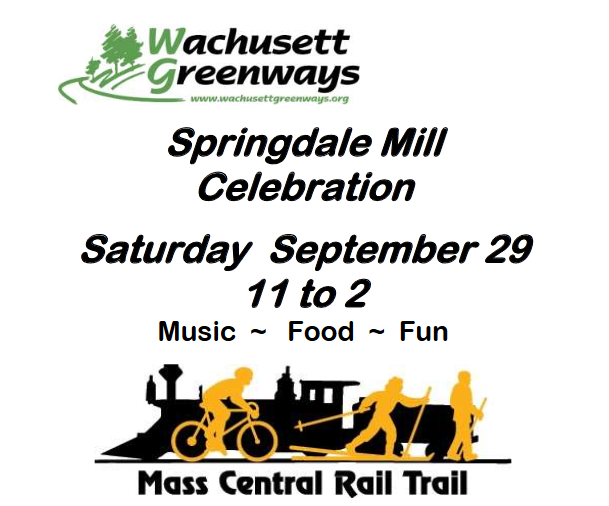 Join us for our Annual Springdale Mill Celebration