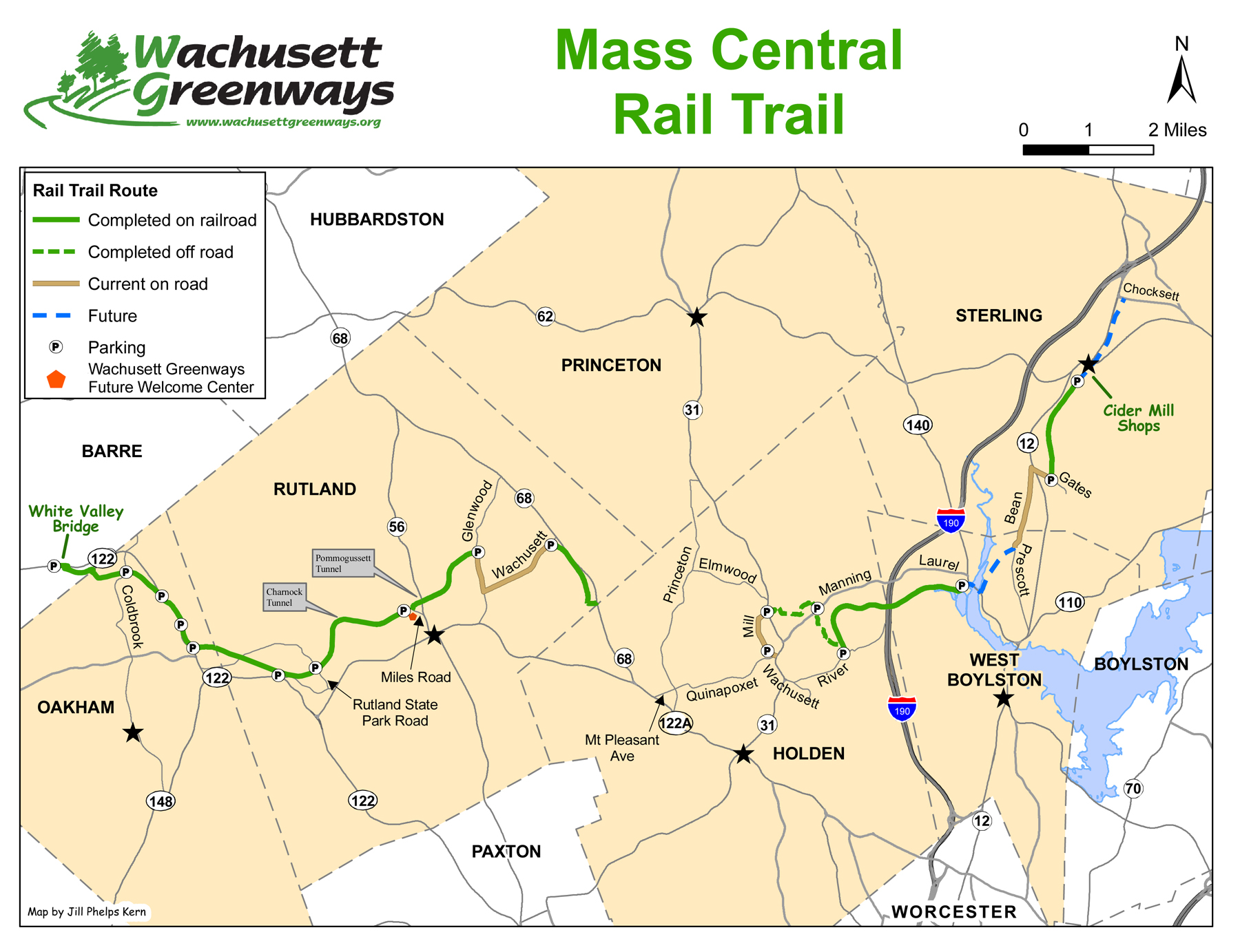 Rockland Rail Trail - North and South Rivers Watershed Association