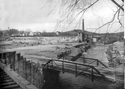 Historic Photo - West Boylston Manufacturing after demolition