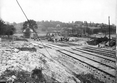 Historic Photo - Mass Central RR Track Relocation