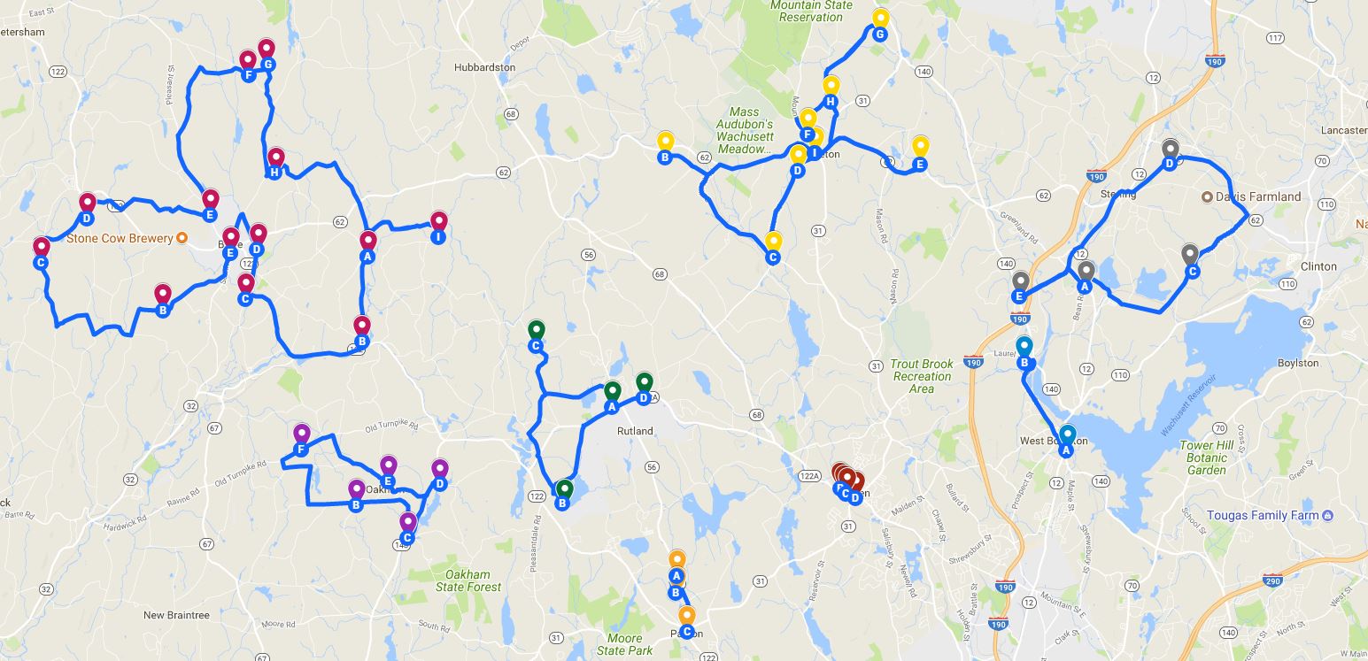 Cemetery Tour Per Town