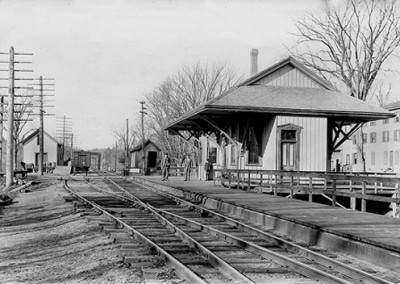 Historic Photo - The West Boylston Railroad Station