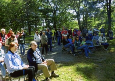 Image of audience at MCRT 20th birthday ceremony