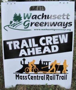 Trail Clearing - Mass Central Rail Trail in West Boylston